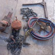 جرثقیل زنجیری ژاپنی یک تن سری هوا و مانیمتر گیره و زنجیر