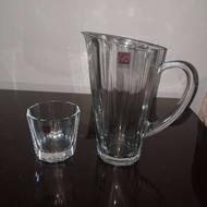 پارچ لیوان کریستال ترک آکبند