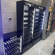 استند ایستاده نورث سیگار قفسه دوطرفه قفسه هایپری ترک ویترین