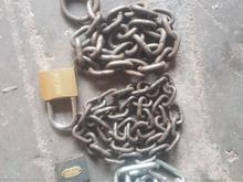 قفل زنجیر اهن ماشین موتور زخیم در شیپور