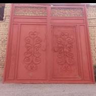 درب حیاط وردی