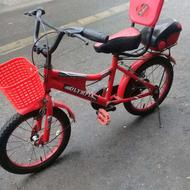 دوچرخه سایز 16 کاملا سالم و مرتب تازه سرویس شده