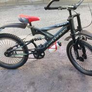 دوچرخه سایز 20 کمک فنردار در حد نو