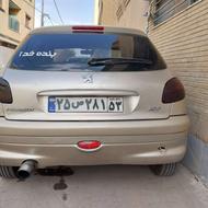 پژو 206 بژ مدل 82 تمیز