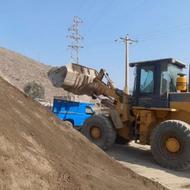 شن ماسه نیسان کمپرسی رستم آباد