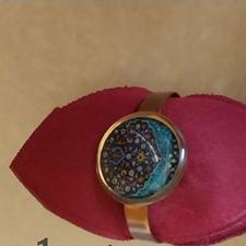 دستبند مسی رزینی نو