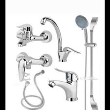 شیرآلات کامل دوش شلنگ توالت