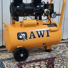 پمپ باد 2سیلندر تمام مس کمپرسور باد سایلنت تانک باد