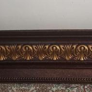 قاب پرده پذیرایی جنس چوب