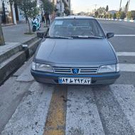 پژو405 خاکستری متالیک مدل 91