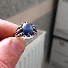 انگشتر یاقوت کبود