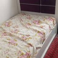تخت خواب تکنفره بهمراه تشک طبی برند خوشخواب