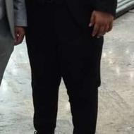 کت شلوار و کفش چرم سایز بزرگ