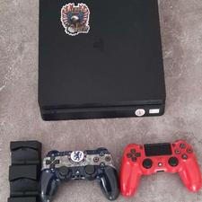 پلی استیشن4slim دو دسته کپی خور