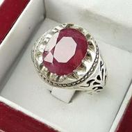 یاقوت سرخ آفریقایی دست ساز با شناسنامه معتبر