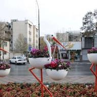 تولید انواع فلاورباکس شهری و منازل/فایبرگلاس