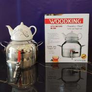 کتری و قوری استیل کف چدن