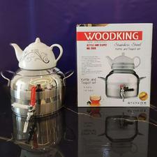 کتری و قوری استیل کف چدن