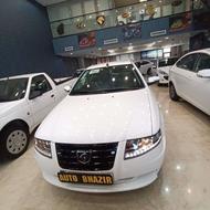 سمند سورن پلاس 1404 سفید تحویل فوری