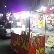 چرخ فلافلی فست فود فلافل