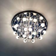 دو عدد لوستر کنترل دار 6 و 15 شاخه سالم در حدنو