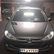 206 تیپ5 بدون رنگ