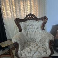 مبل سلطنتی 9 نفره چوب گردو