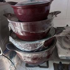 سرویس قابلمه 8 پارچه چدن گرانیت فردوس کالا