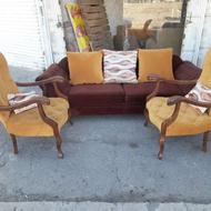 مبل 7نفره ال شرکتی برند