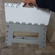 چهارپایه پلاستیکی تاشو