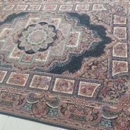 فرش 1200 شانه سورمه ای نخ پنبه درجه 1