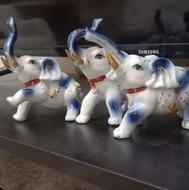 مجسمه های فیل دستساز چین