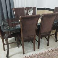 میز ناهار خوری 6 نفره در حد