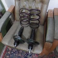 کمک فنر پوسته کوتاه با فنر ریس30