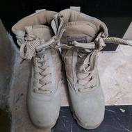 پوتین پاراشوت چرم بغل زیپ دار سایز 39