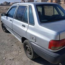 پراید نقره ای