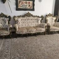 مبل سلطنتی 9 نفره در حد نو