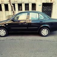 تیبا صندوقدار مشکی متالیک در حد صفر99