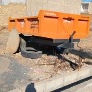 تریلی جفت چرخ و گاو آهن رومانی