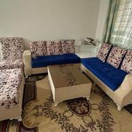 مبل 9نفره ال و میز ناهار خوری ست همین مبل6نفره