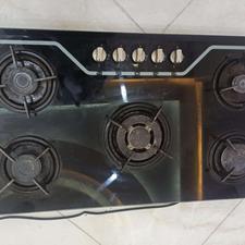 اجاق گاز صفحه ای شیشه ای