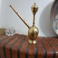 قلیان برنجی دکوری 50ساله