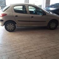 پژو206 تمیز وسالم شاسیها سالم