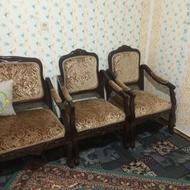 یه دست مبل کلاسیک باپارچه مخمل ترک