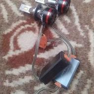 یک جفت هدلایت قوی نور بالا 2h