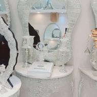 ایینه شمعدان کاملن نو