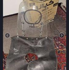 بادگیر و دستکش موتور سیکلت