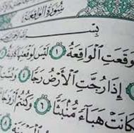 خواندن سوره واقعه برای اموات