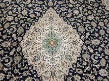 فرش 9متری سرمه ای ماشینی در شیپور