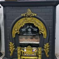 بخاری گازی طرح شومینه